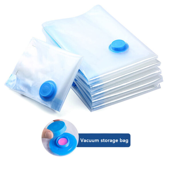 Food grade vacuum sealed storage bags with blue valve main view