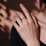 Silver Bow Knot CZ Open Ring Dainty Korean Style Adjustable Ring - view 1